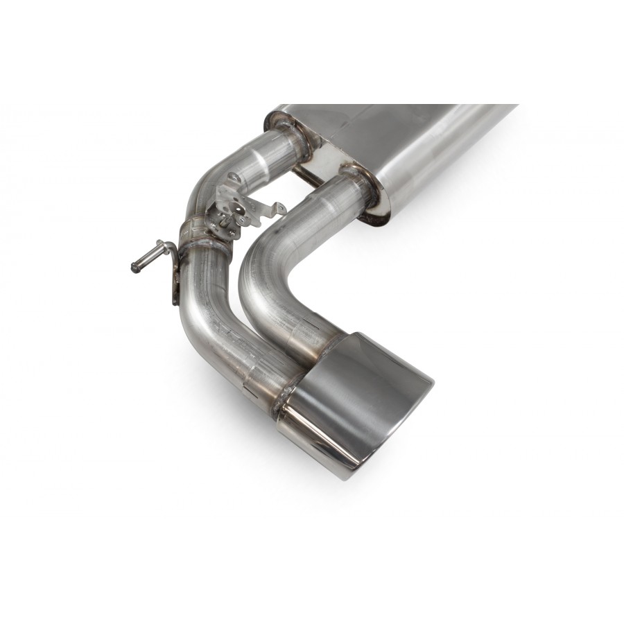 Audi RS3 8V Saloon / Sedan 17 - 18 Non-GPF Model Resonated cat-back system with no valves