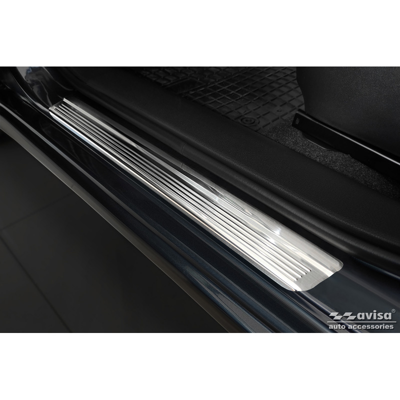 RVS Instaplijsten  Honda Civic X HB 5-deurs 2017- 'Lines' - 4-delig