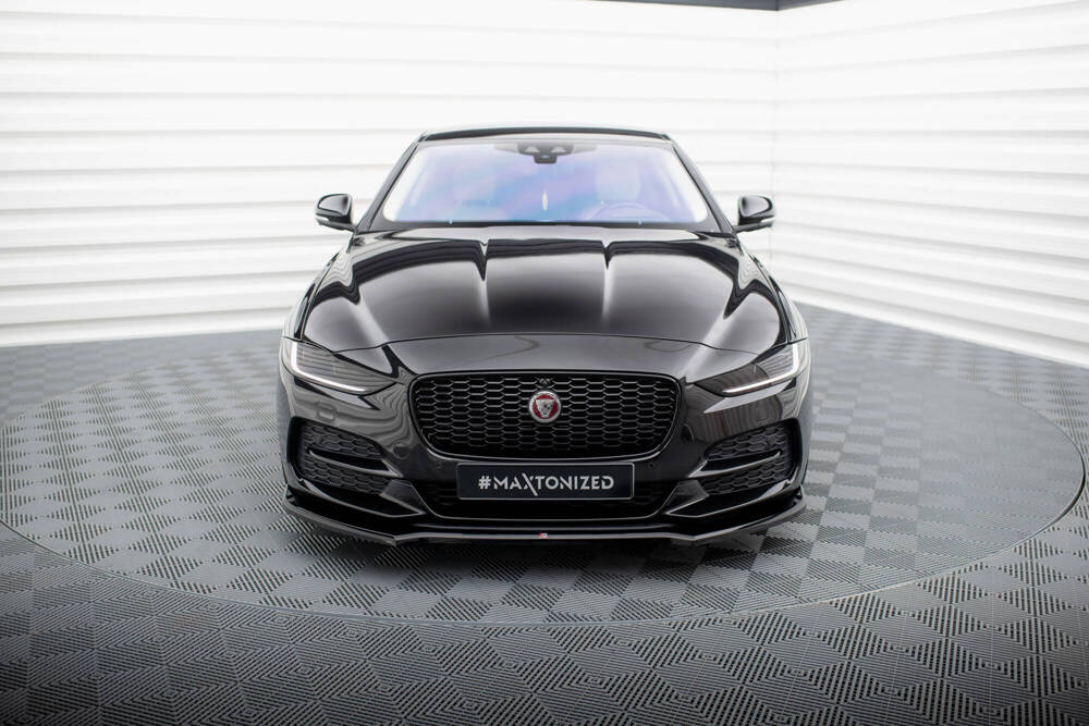 Voorspoiler Jaguar XE X760 FL Maxton Glans Zwart V.1