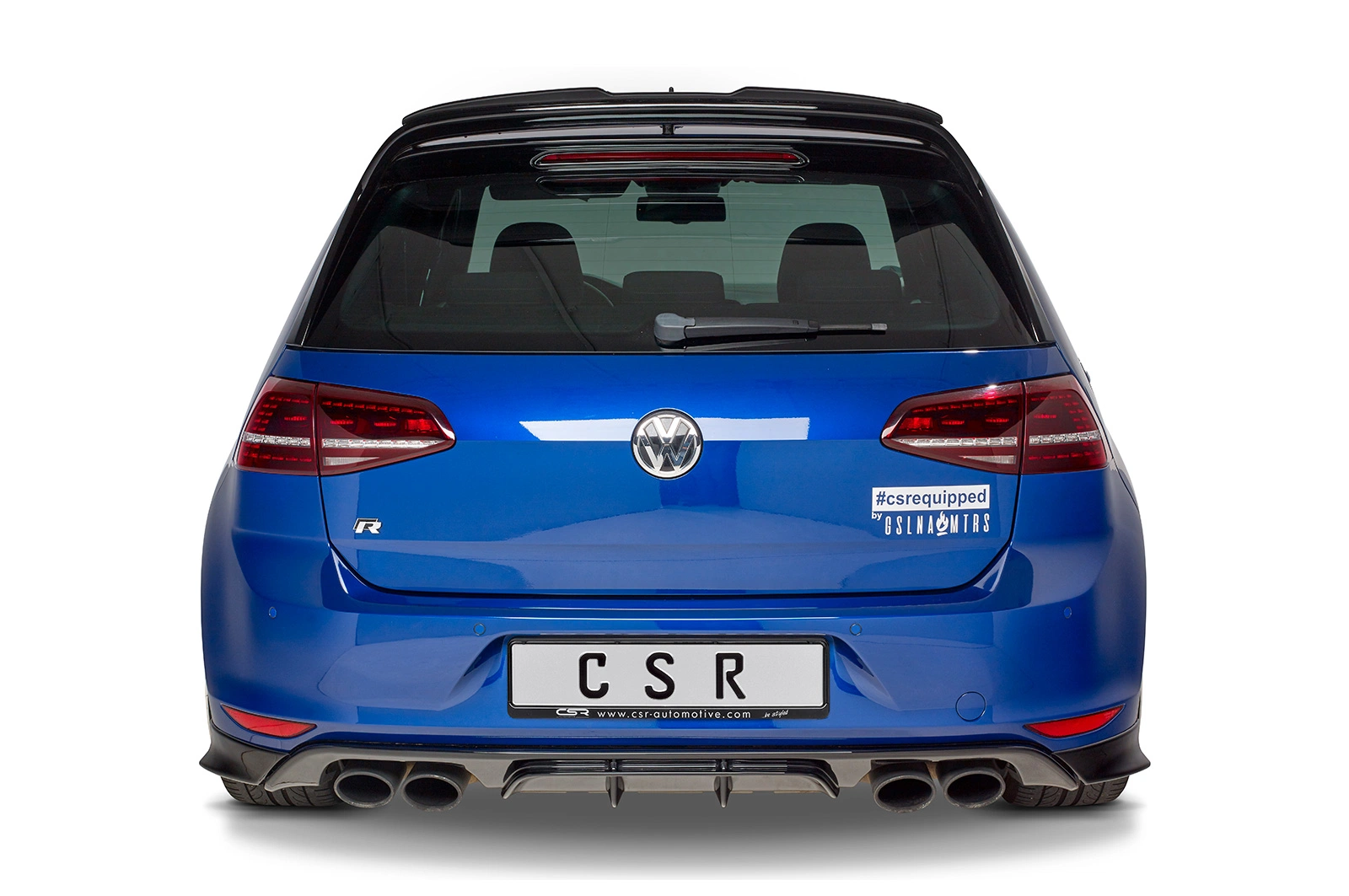 Achterspoiler VW Golf 7 GTI Clubsport (2012–2019) Glans Zwart – CSR Automotive