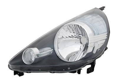 koplamp, H4, elektr verstelb, links, 2004-Honda Jazz, 2002-2008