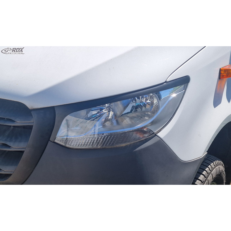 RDX Koplampspoilers  Mercedes Sprinter 2018- (ABS)