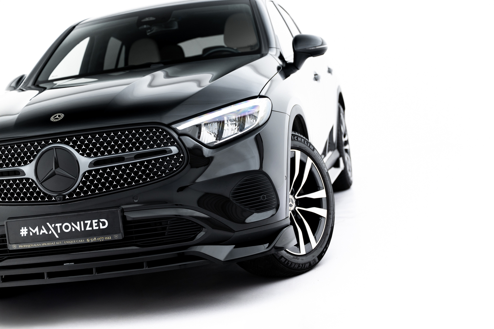 Voorspoiler Mercedes-Benz GLC Coupé 2022 – 