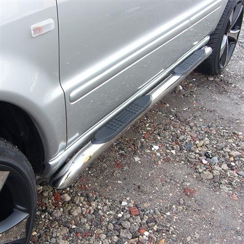 Step bars Mercedes ML (W163) 2000-2005