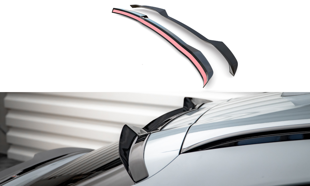 Spoiler BMW X4 M Pakket G02 Maxton Glans Zwart