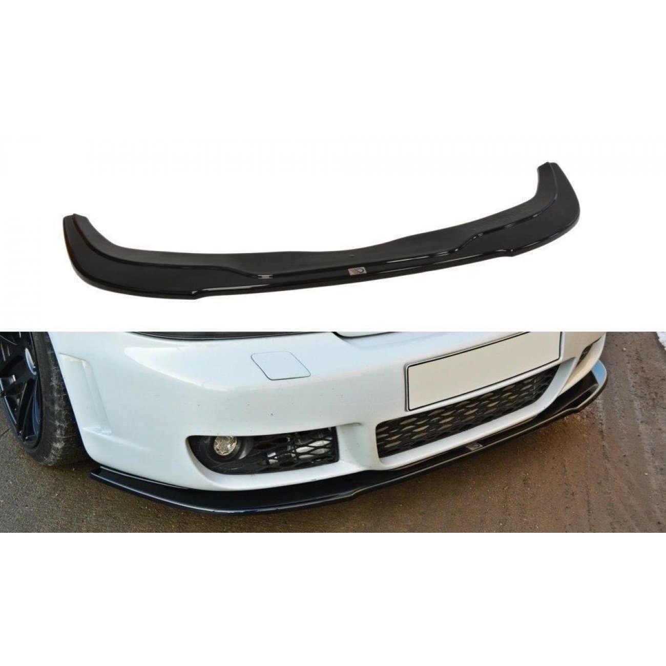 Voorspoiler Audi RS4 B5 Carbon Look