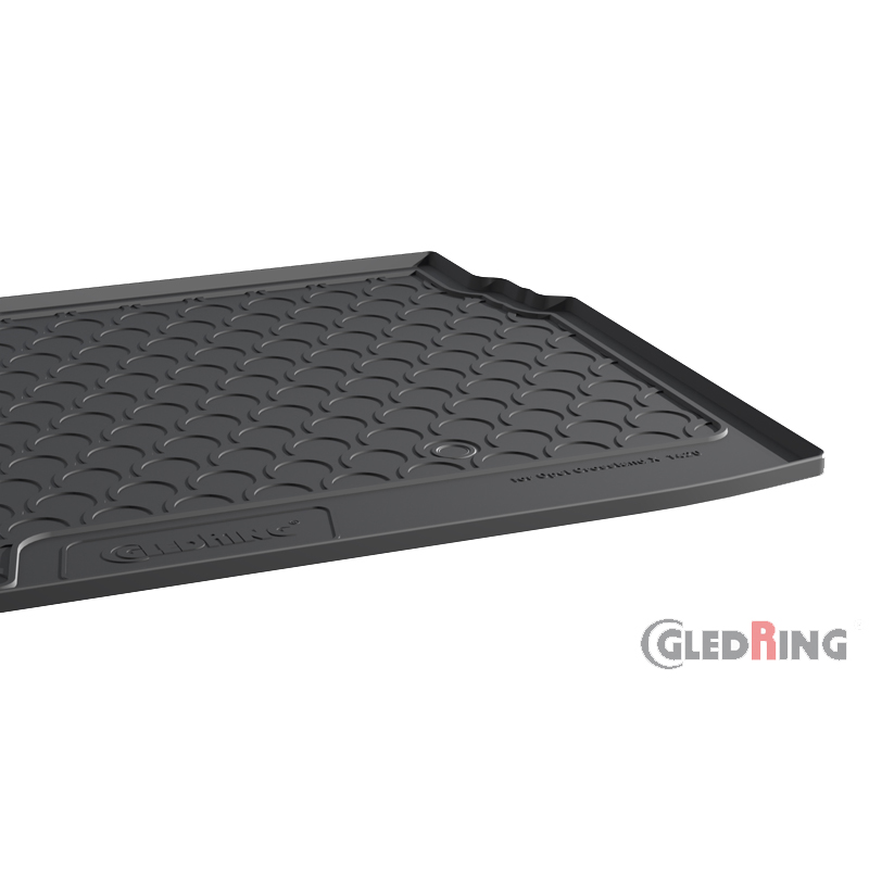 Rubbasol (Rubber) Kofferbakmat  Opel Crossland X 2017- (Hoge laadvloer)