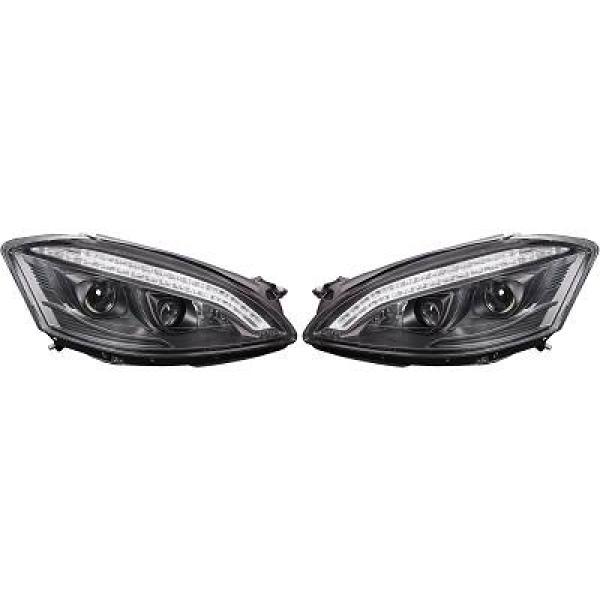 Design Koplampen Mercedes W221