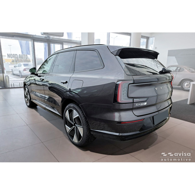 Avisa RVS Achterbumperprotector  Volvo EX90 2022- - Glanzend Zwart