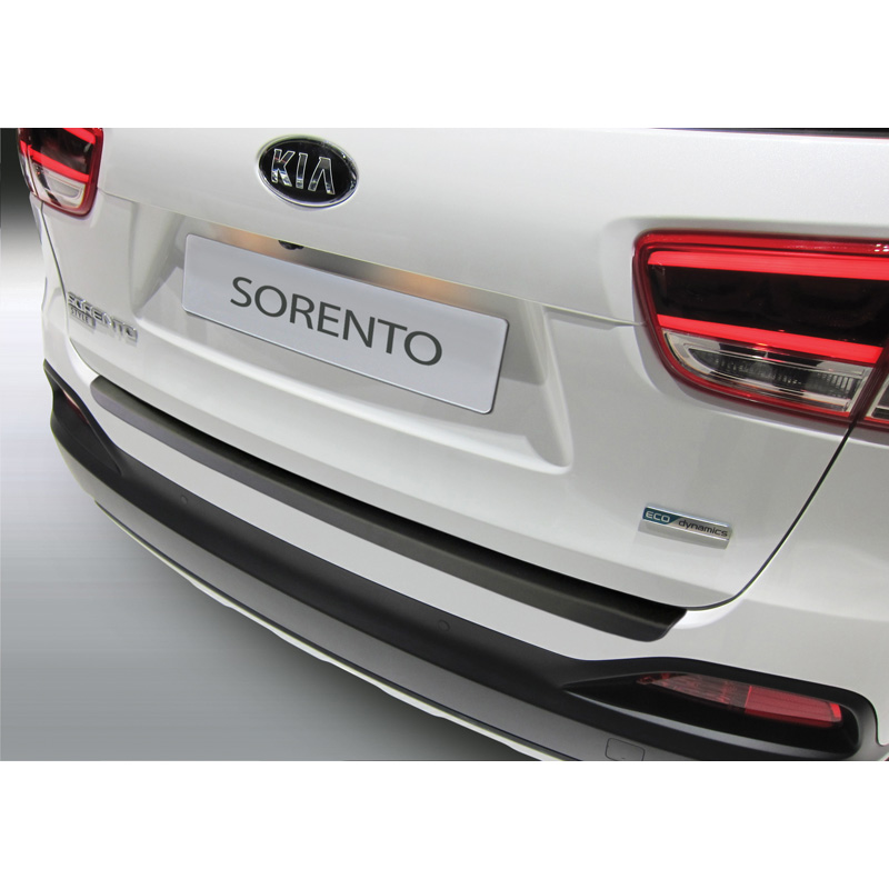 ABS Achterbumper beschermlijst  Kia Sorento III (UM) 1/2015-9/2017 Zwart