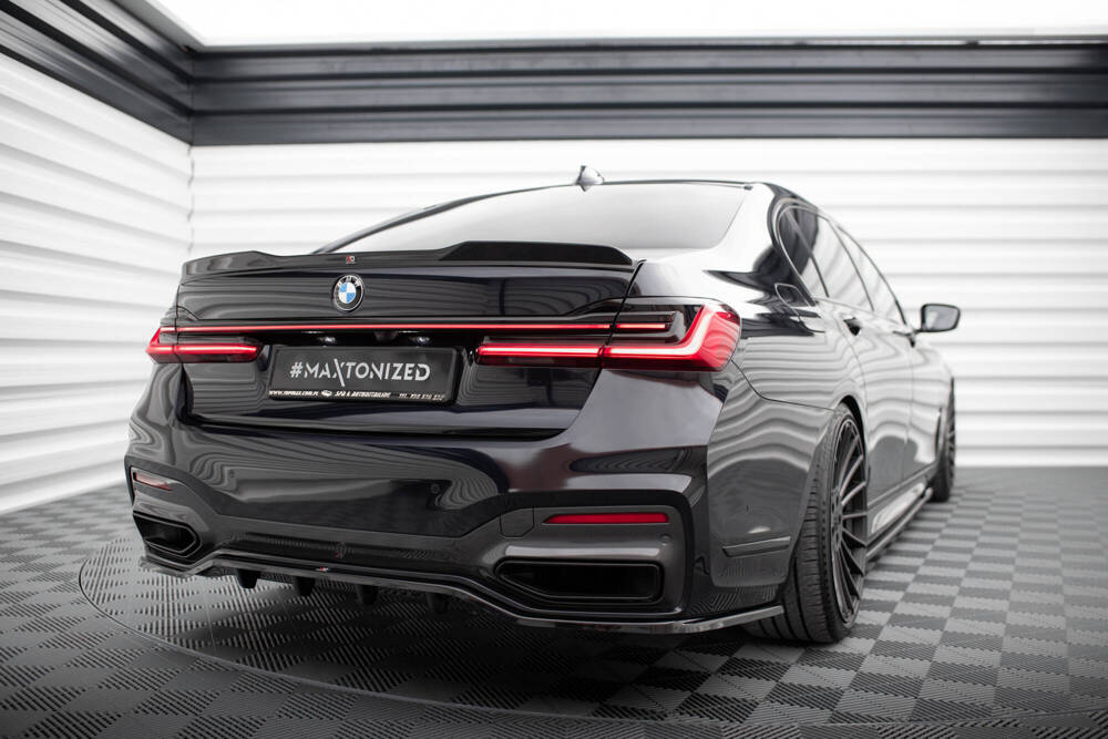 Spoiler BMW 7 Serie G11 Maxton Glans Zwart