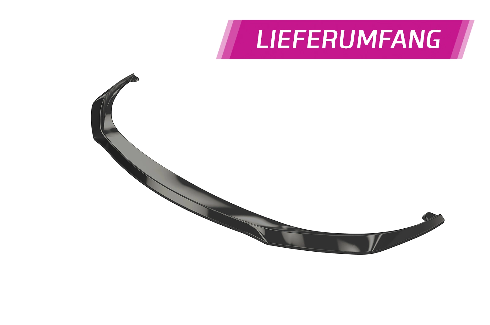 Voorspoiler Opel Astra K Glans Zwart – 2015–2019