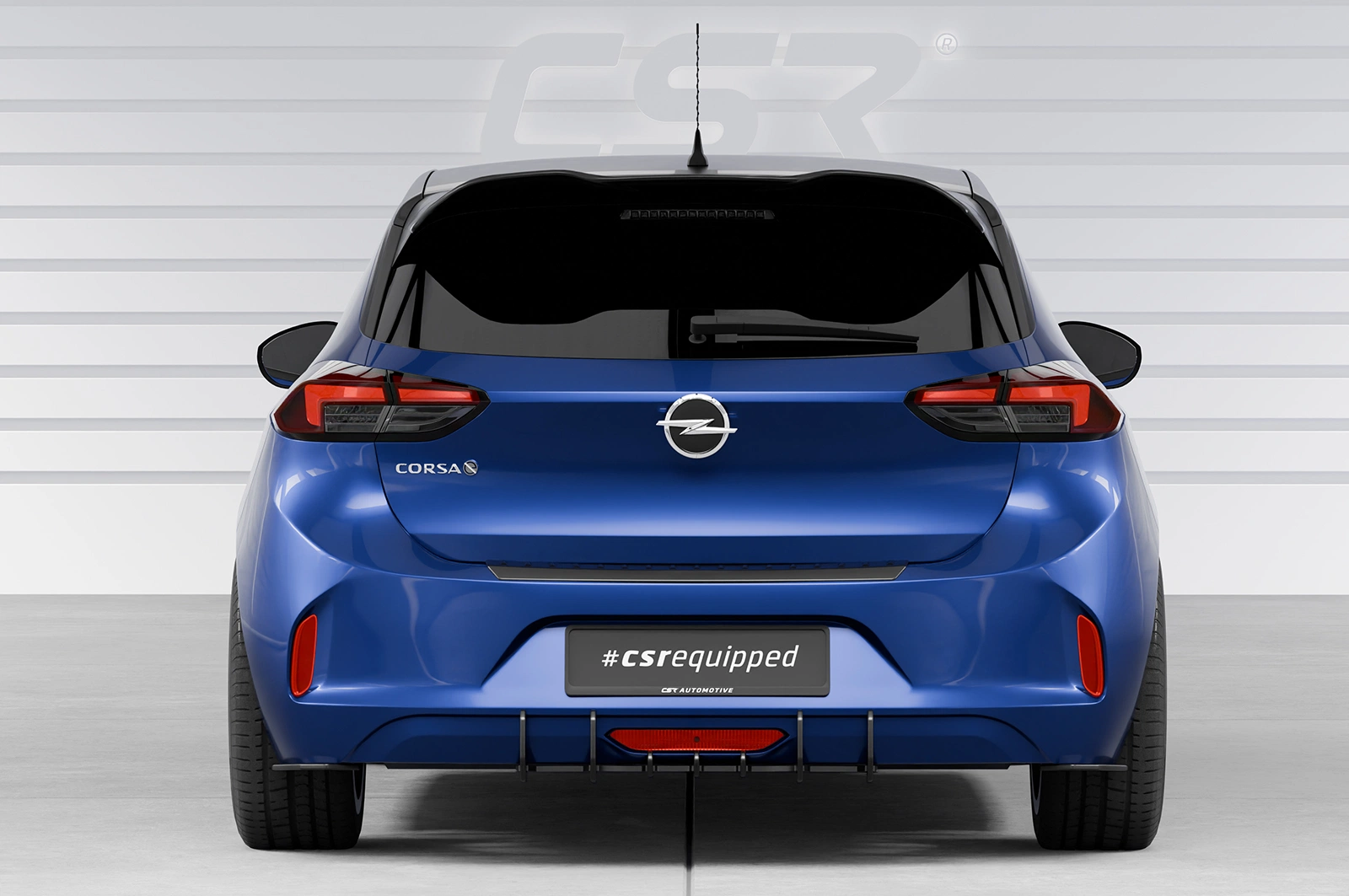 Achterspoiler Opel Corsa F Glans Zwart – CSR Automotive – vanaf 2019