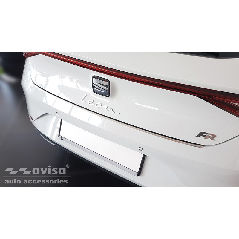 RVS Achterbumperprotector  Seat Leon IV HB 5-deurs 2020- & Cupra Leon HB 5-deurs 2021-