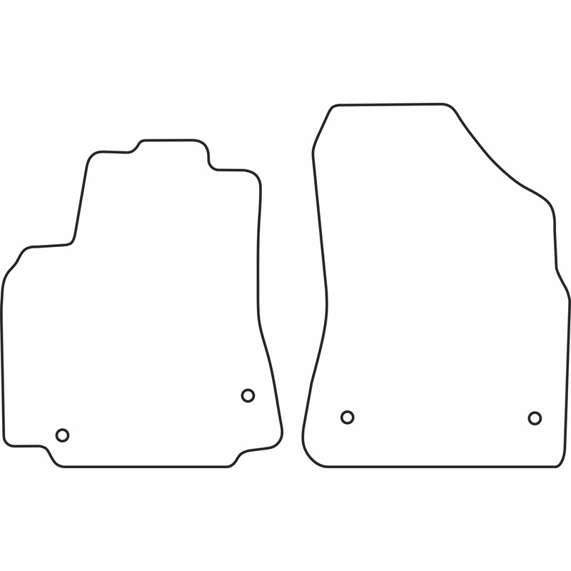 Automatten Citroen Berlingo 08- voor
