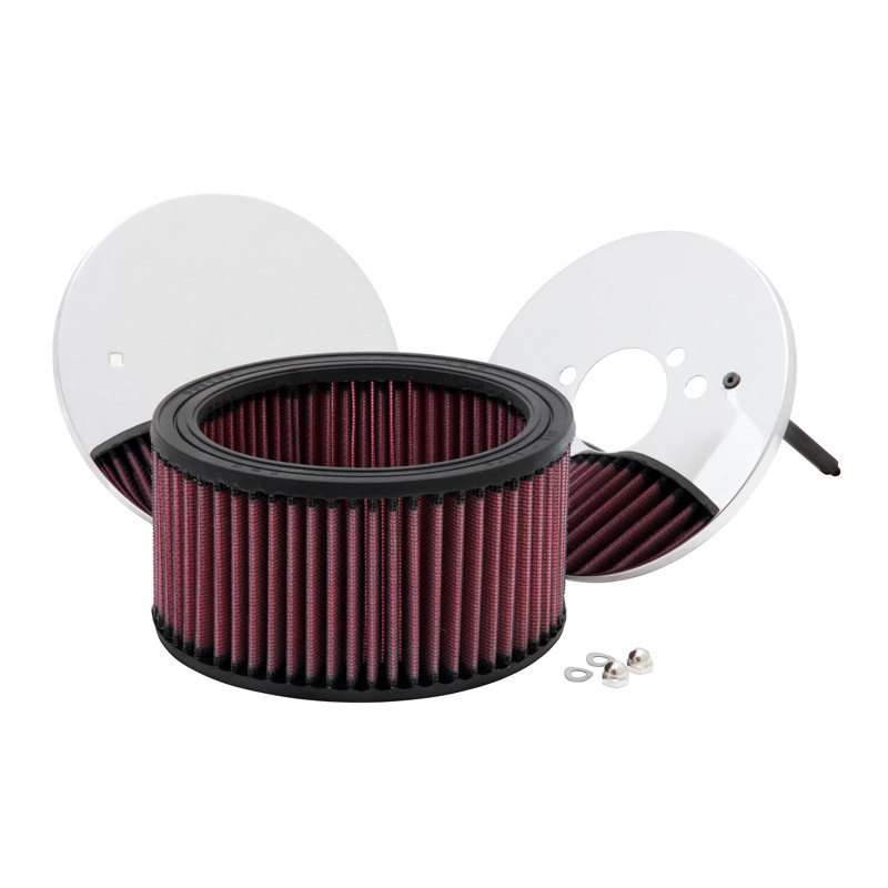K&N carburateur luchtfilter rond  ISO (70-72 Datsun 240Z), SU (70-72 Datsun 240Z), diameter 150 mm, Montagehoogte 83mm (56-1410)