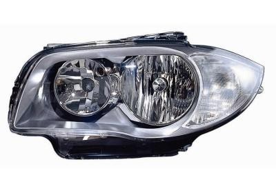 koplamp, Valeo, Xenon, links, 03/2009-BMW 1 serie E87, 2007-2011