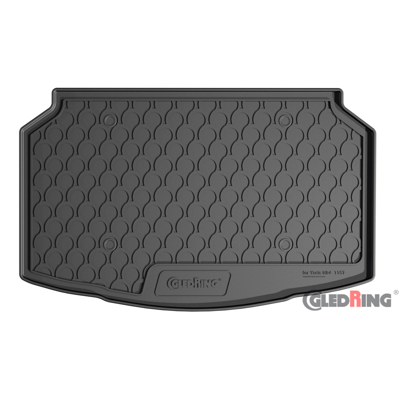 Rubbasol (Rubber) Kofferbakmat  Toyota Yaris IV (XP21) 5-deurs 2020- (Lage laadvloer)