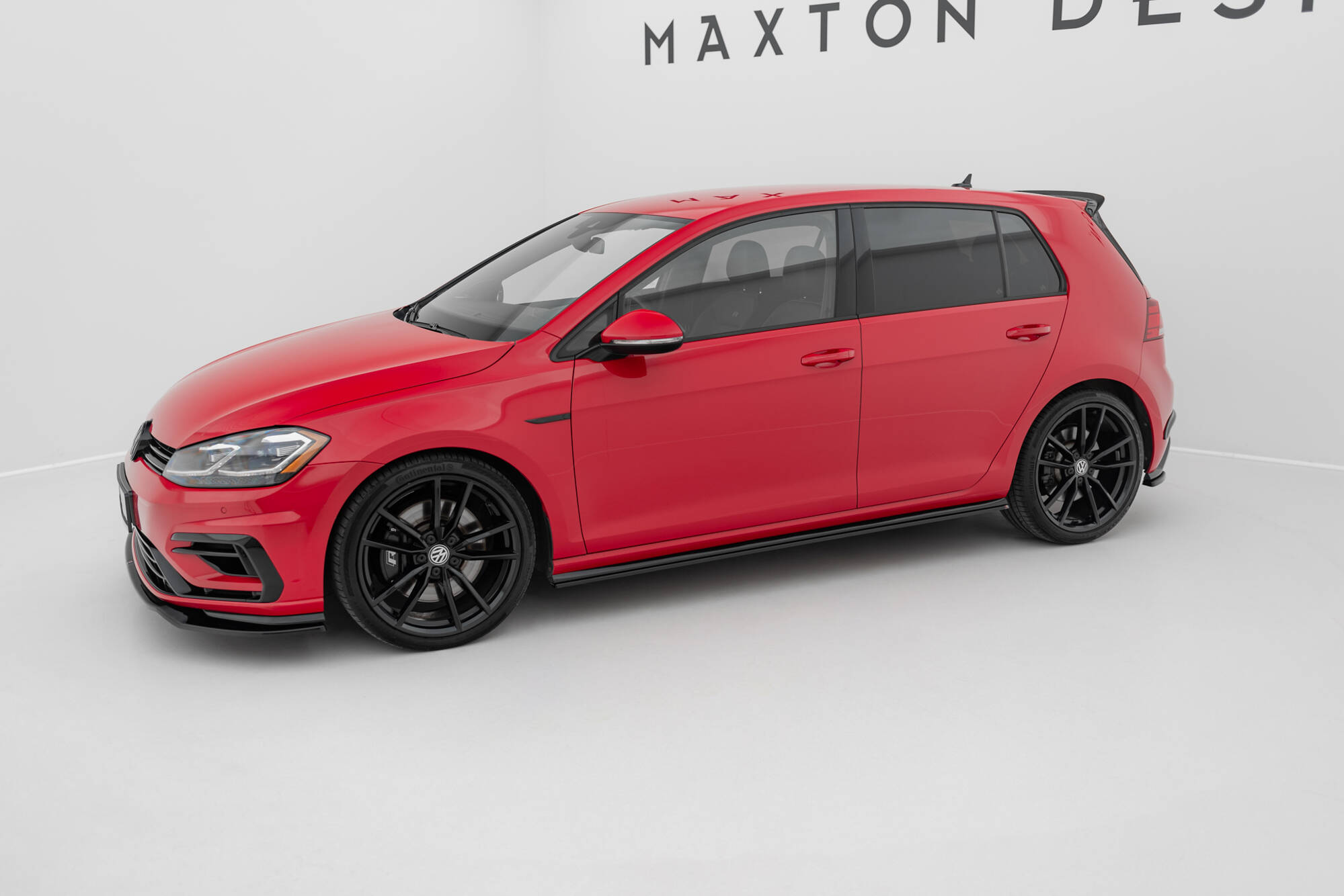 Bodykit V.2 Volkswagen Golf R Hatchback MK7 Facelift Maxton Glanzend zwart