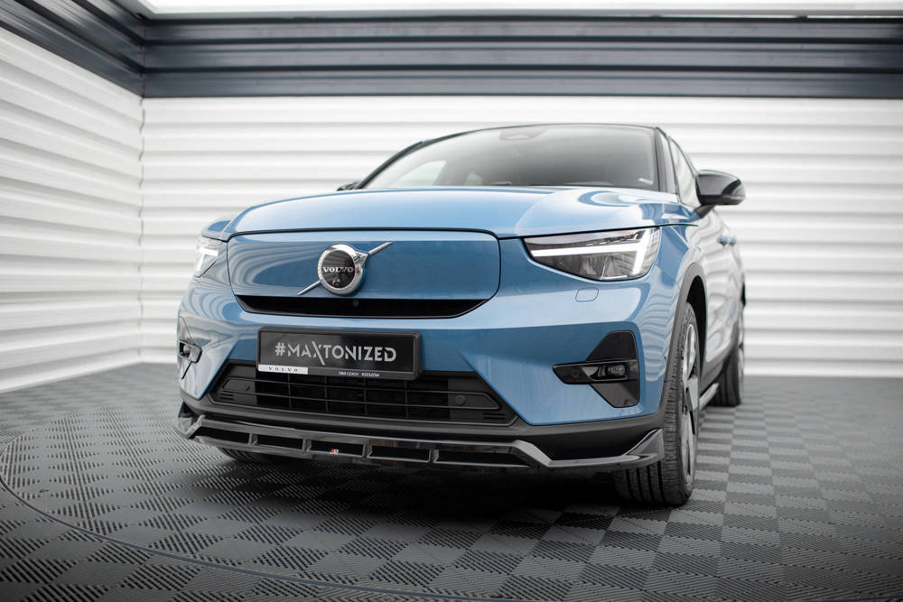 Voorspoiler Volvo C40 Maxton Glans Zwart