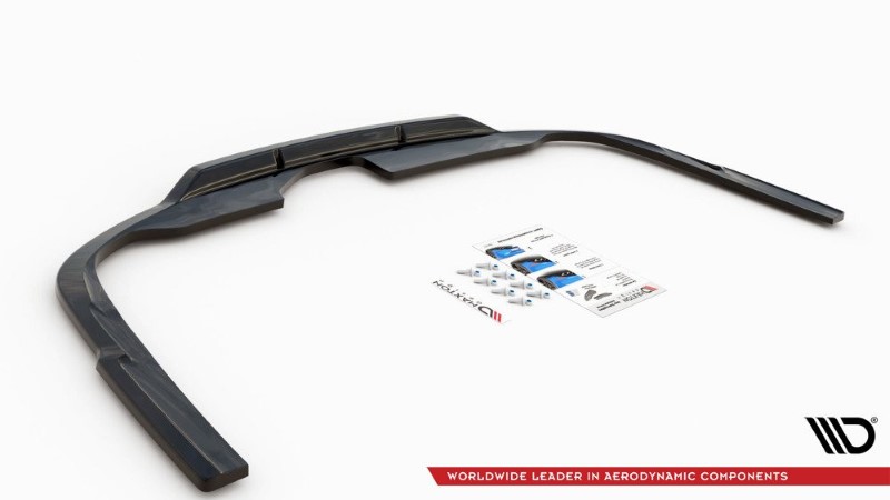 Diffuser V.1 Audi A6 S-Line Avant C8 Maxton Glans Zwart