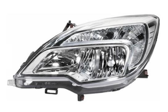 koplamp, Visteon, H7+H1, elektr verstelb, incl stelmotortje, lin