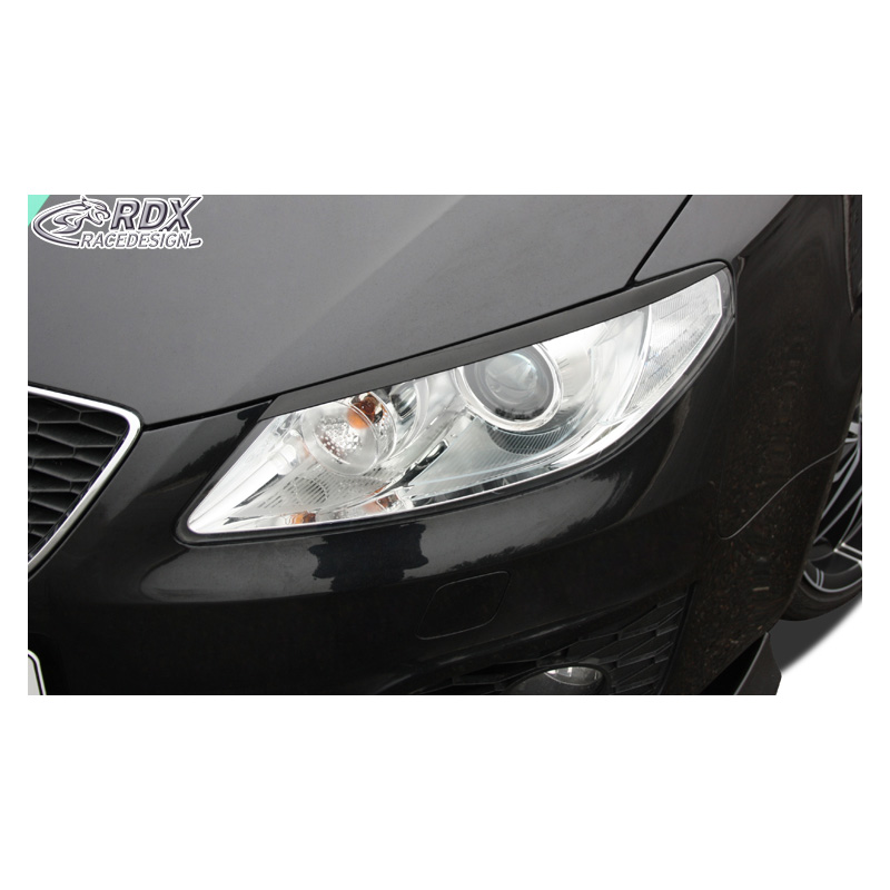 Koplampspoilers  Seat Exeo (ABS)