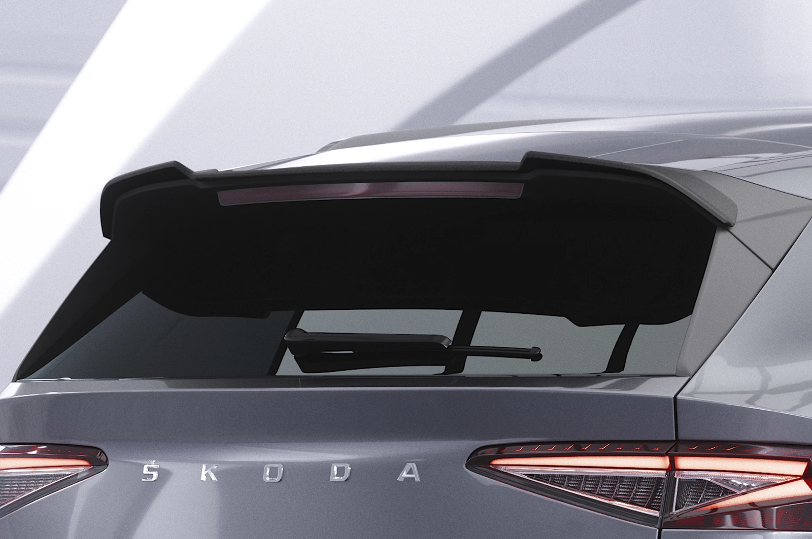 Achterspoiler Škoda Enyaq iV glans zwart CSR