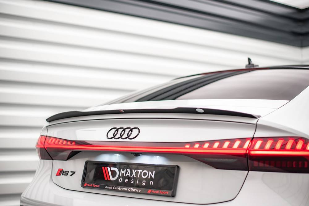 Spoiler Audi A7 / A7 S-Line / S7 / RS7 C8 Glanzend Zwart Maxton