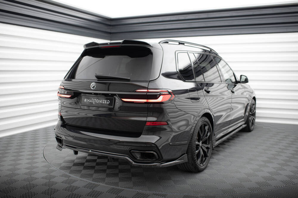 Diffuser BMW X7 M-Pack G07 FL Maxton Glans Zwart