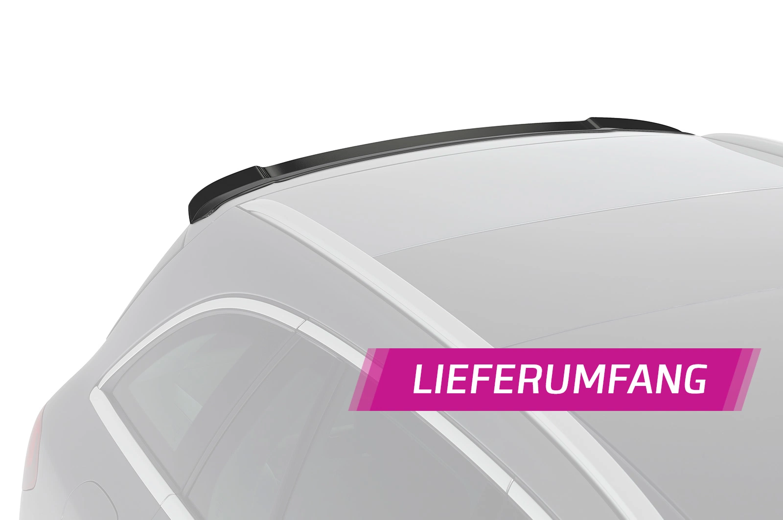 Achterspoiler Mercedes-Benz C-Klasse S205 T-Modell (02/2014–) Glans Zwart – CSR Automotive