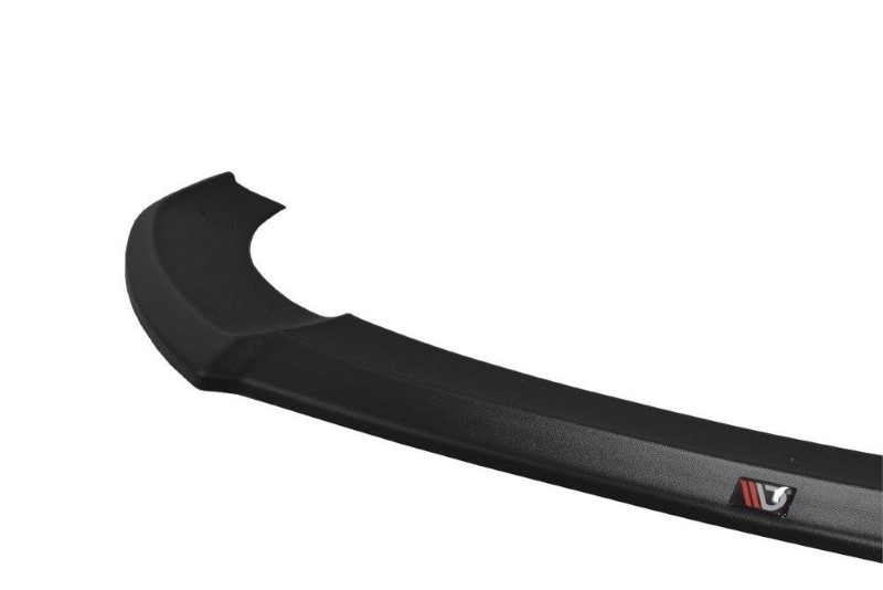 Voorspoiler V.1 Audi S7 / A7 S-Line C7 Glanzend Zwart