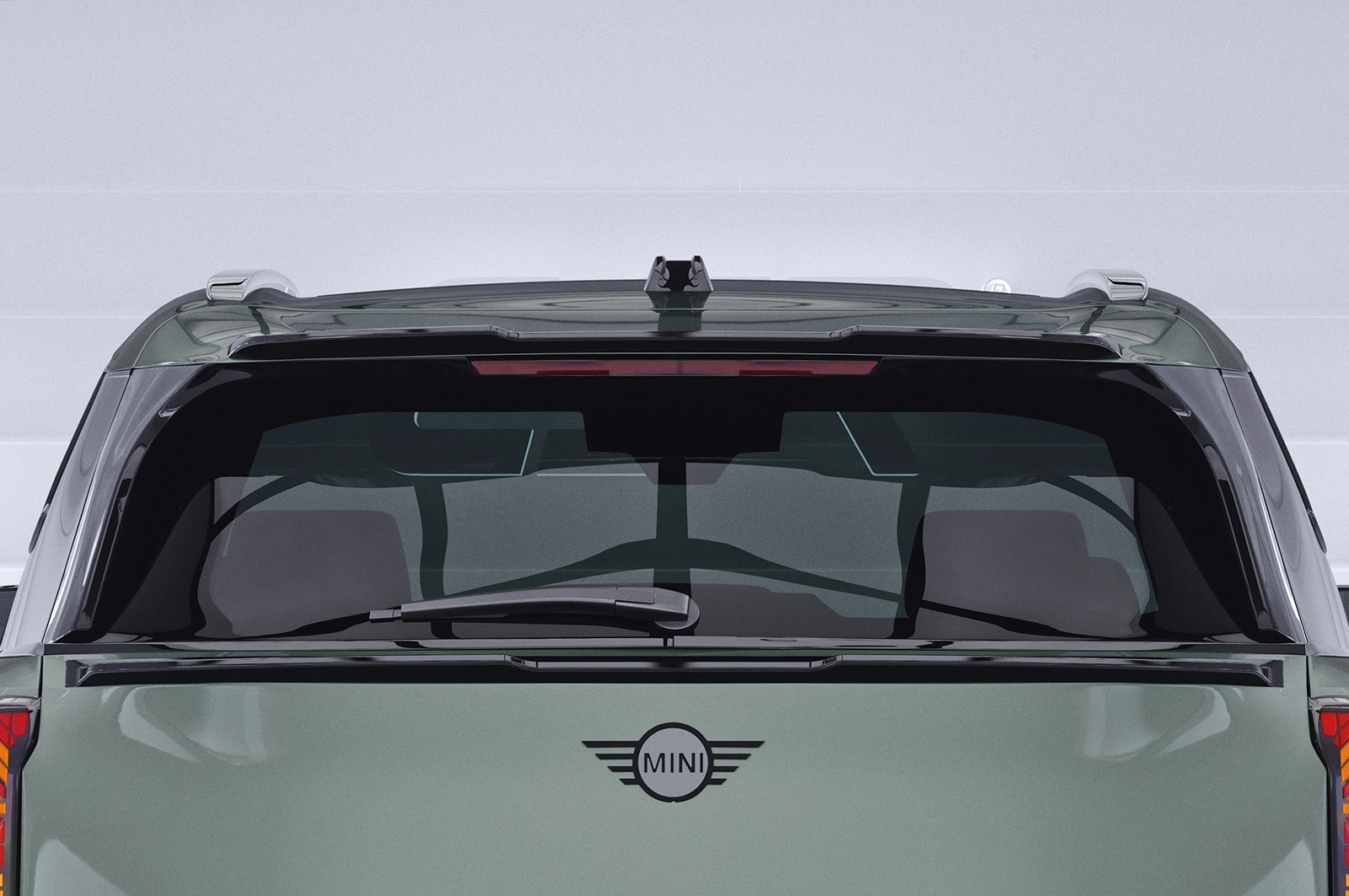 Achterspoiler Mini Countryman III (U25) glans zwart