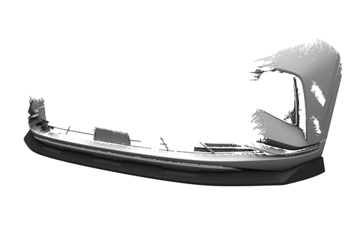 Voorspoiler Hyundai Tucson 4 (NX4)