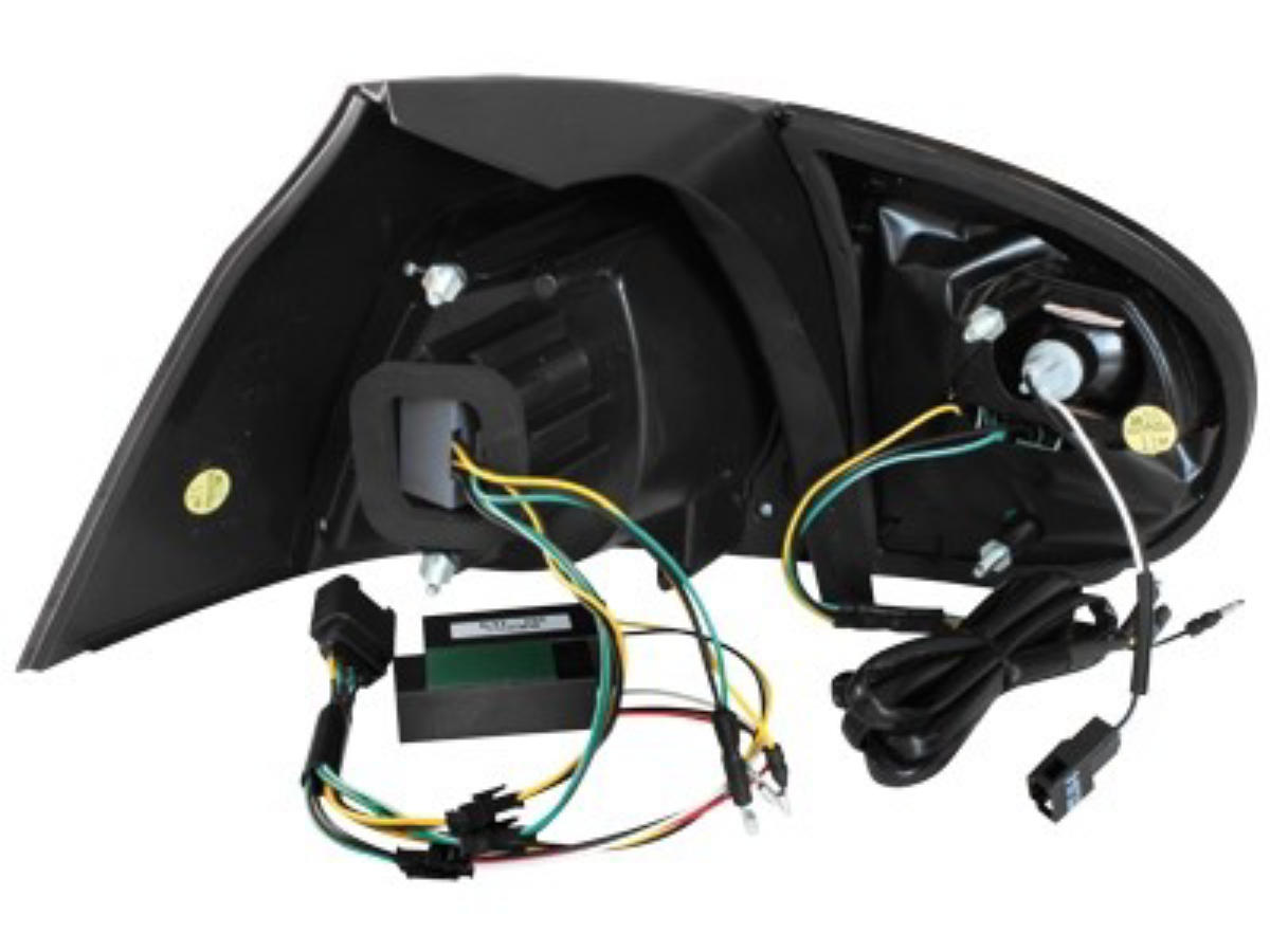 Achterlichten VW Golf V LED Dynamic GTI design Zwart