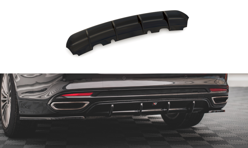 Diffuser Ford Mondeo MK5 Glans zwart