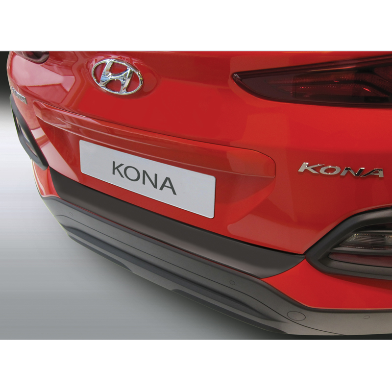 ABS Achterbumper beschermlijst  Hyundai Kona 7/2017-2021 Zwart
