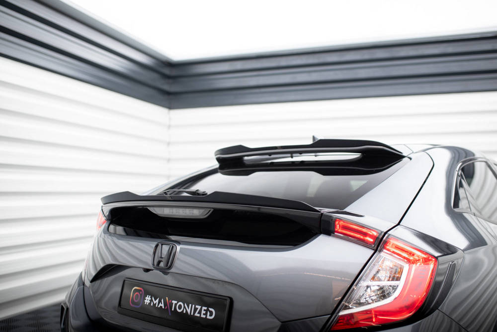 Spoiler Honda Civic Sport 2020 - 2023 Maxton Glans Zwart