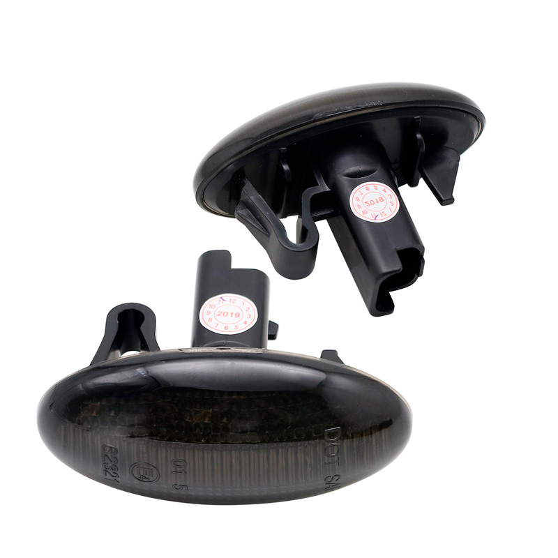 Set LED Zijknipperlichten  Toyota Aygo 2005-2014 & 2014- / Proace 2013- - Rookgrijs- incl. Dynamic Running Light