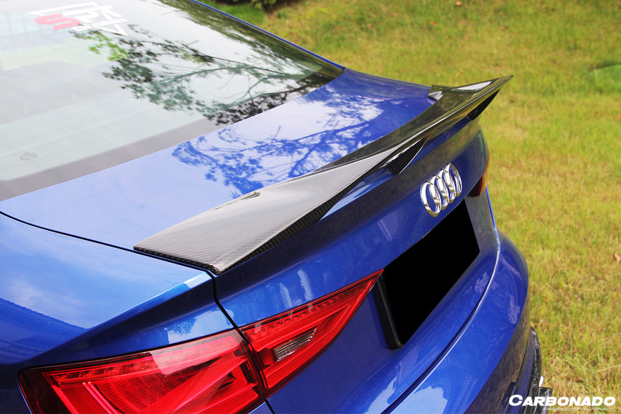 Audi S3/ A3 /RS3 Sedan RT Style Carbon Fiber Spoiler 2013-2020
