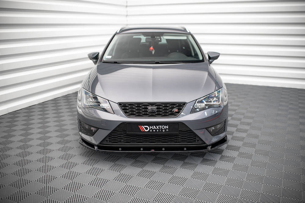 Voor splitter V1 Seat Leon FR / Cupra Mk3 Maxton