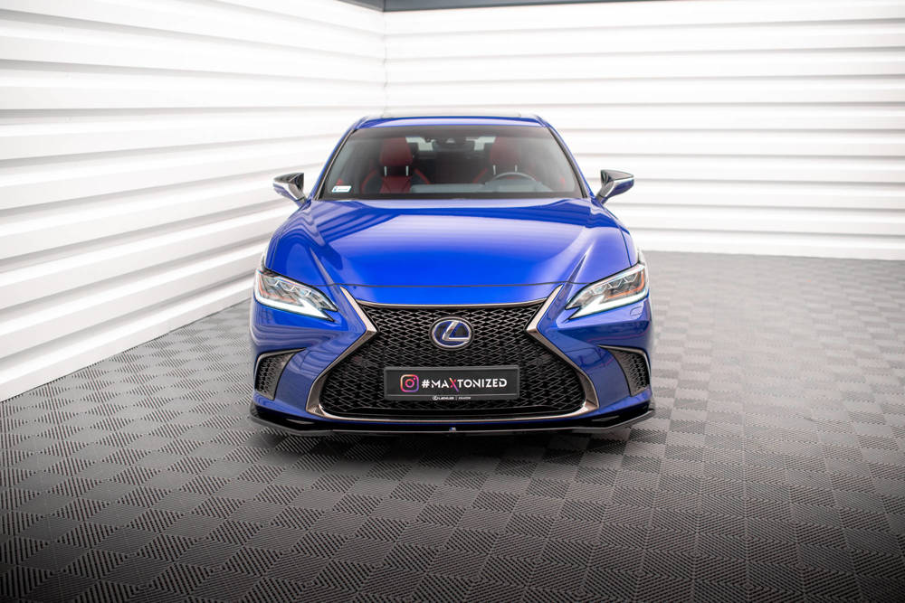 Voorspoiler V.1 Lexus ES F Sport 2019 - Maxton Glans Zwart