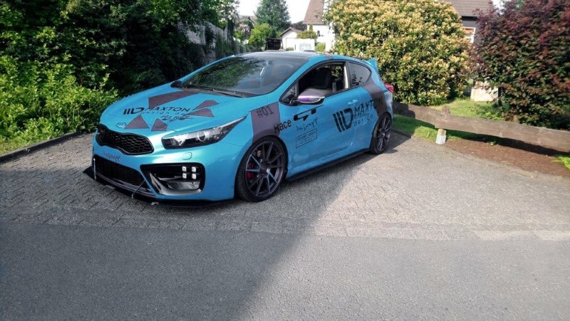 Zijskirts Diffusers Kia Cee'd / Pro Cee'd GT MK2 (Racing)