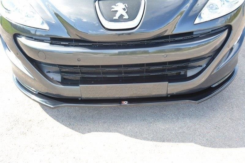 Voorspoiler Peugeot RCZ Maxton Design glans zwart V.2