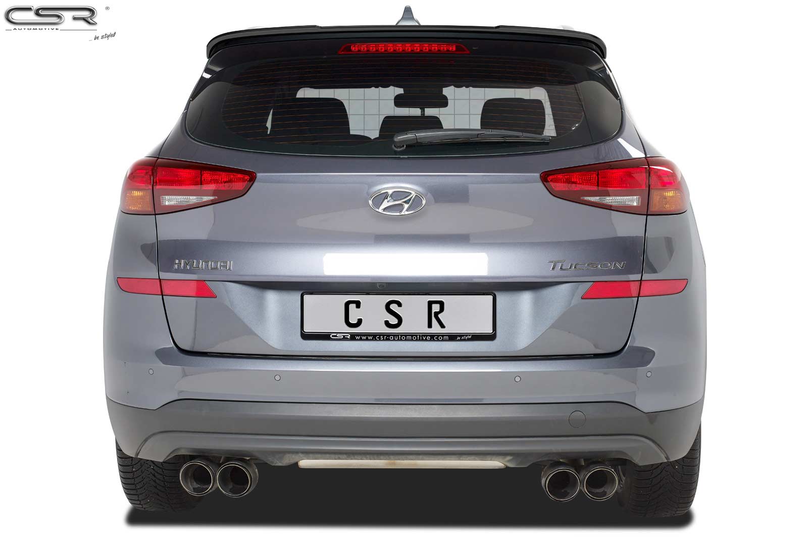 Achterspoiler Hyundai Tucson (TL) Glans Zwart – CSR Automotive – vanaf 07/2018