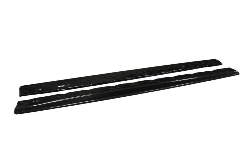 Zijskirts Diffusers Honda Civic Mk9 Facelift Glanzend Zwart