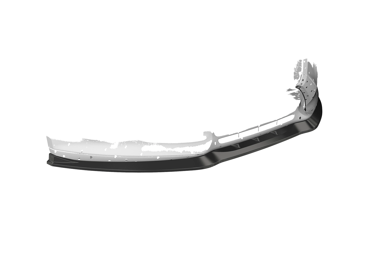 Voorspoiler Ford Focus MK3 Basis 2010–2014 (voor Facelift) – CSR Automotive – Glans Zwart