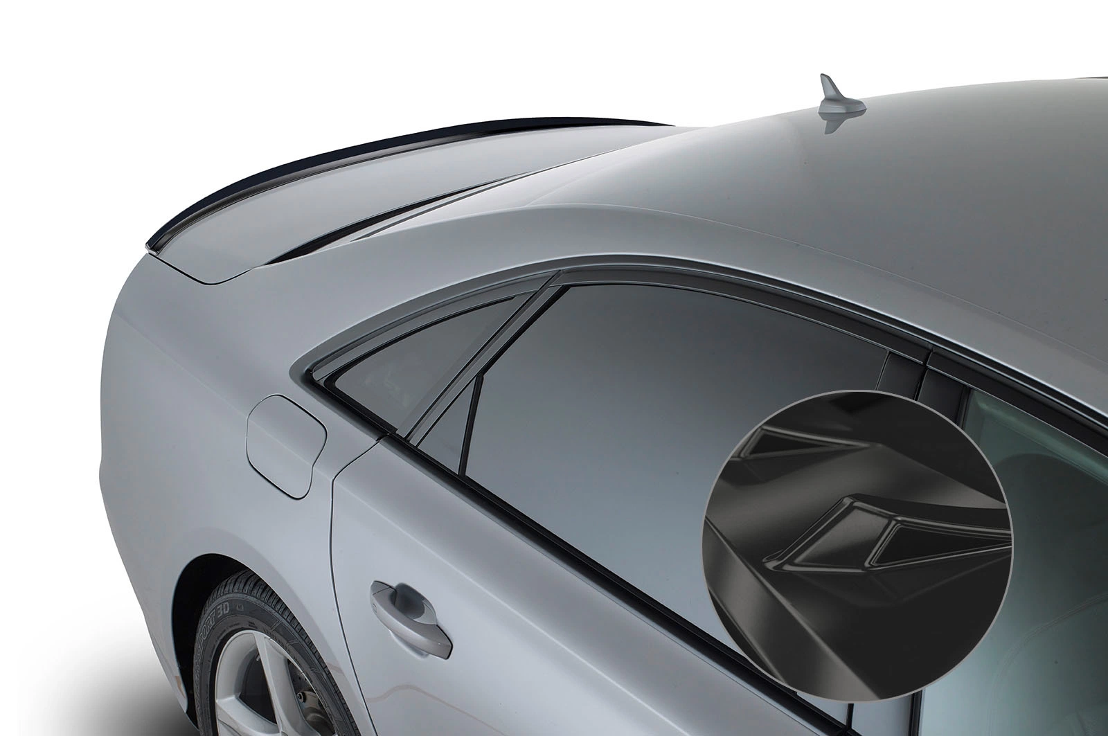 Achterspoiler Audi A8 / S8 D4 (Typ 4H) (2009–2017) Glans Zwart – CSR Automotive