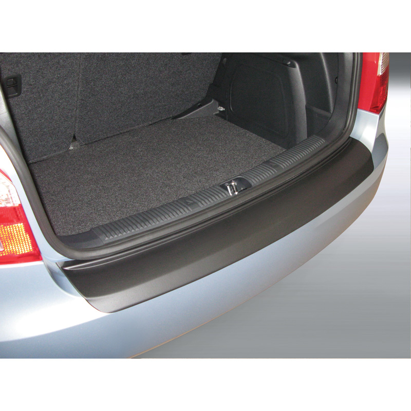 ABS Achterbumper beschermlijst  Skoda Fabia 5 deurs 2010-2014 Zwart