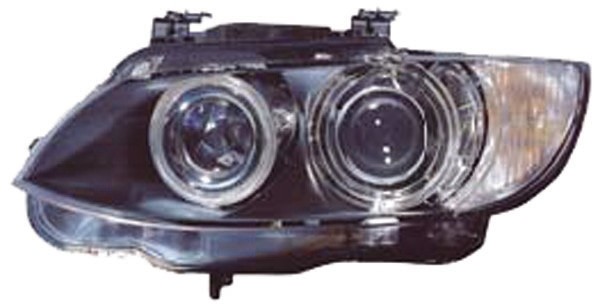 XENONKoplamp rechts BMW E92/E93. 06->> D1S+H8+H3 ZWART RAND